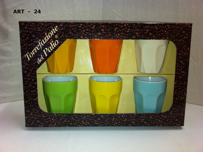 Set 6 Mug Colore Mug